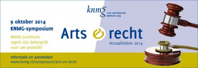 KNMG symposium arts-en-recht 9 oktober 2014